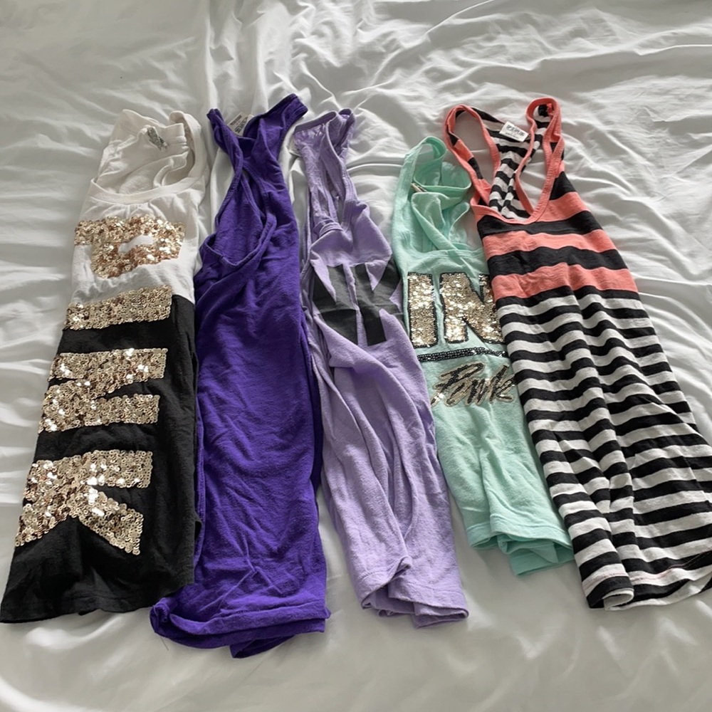 VS PINK tank top bundle